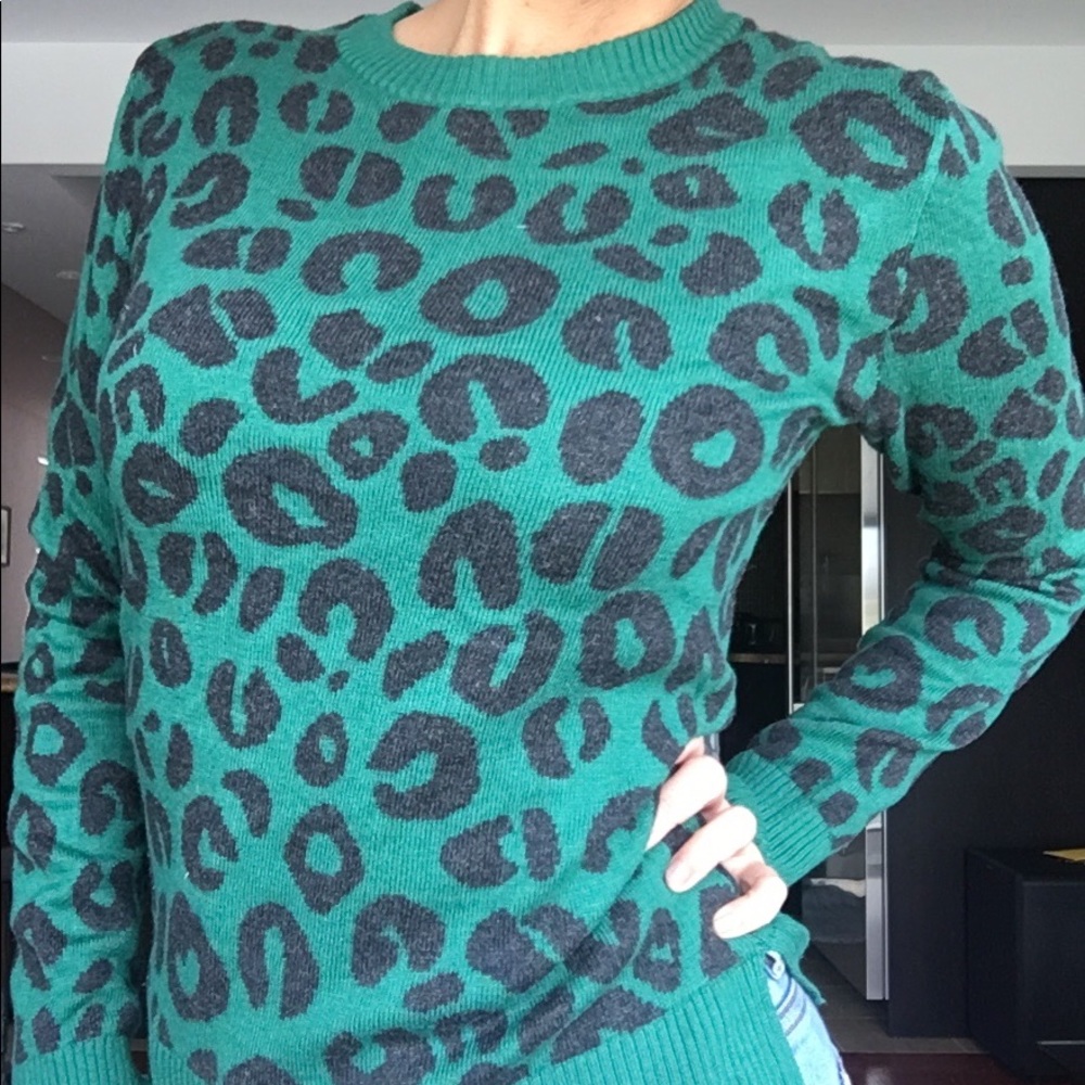Fantastic leopard print sweater